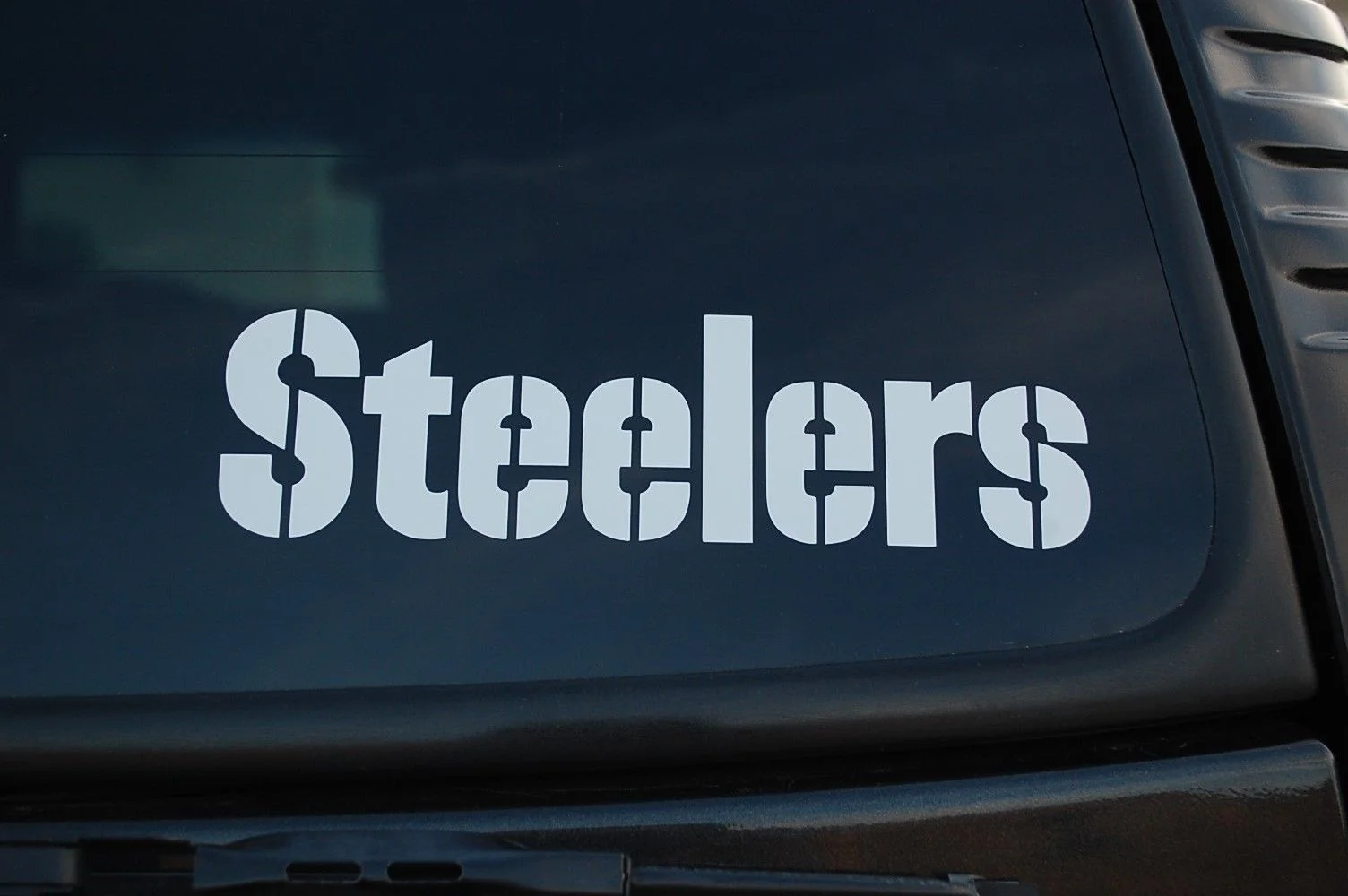 Виниловая наклейка Steelers высококачественный футбольный 15 см