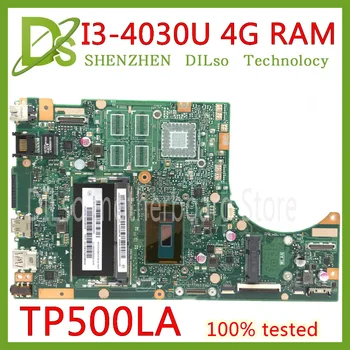 شراءالأصلي ل ASUS TP500LN TP500LA TP500 اللوحة الأم I3-4030U TP500LA اللوحة الأم 4 جيجابايت RAM اختبار العمل 100%