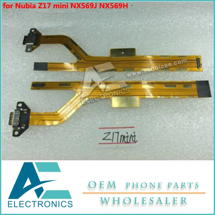 

Charge Port Connector USB Charging Dock Board Flex Cable for Nubia Z17 mini NX569J NX569H Accessory Bundles