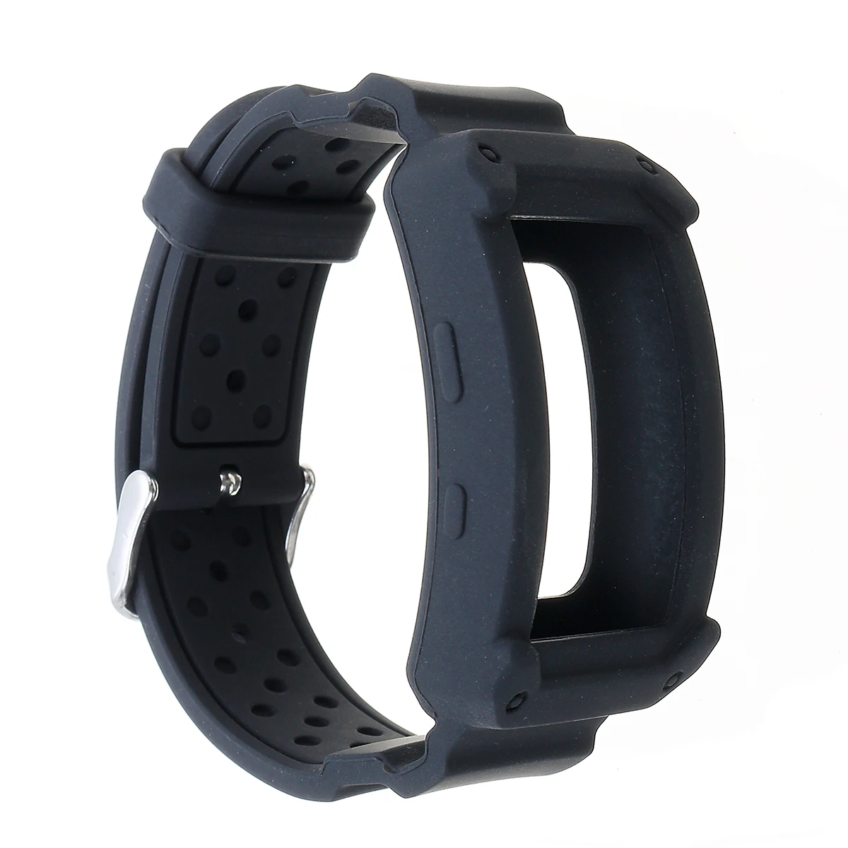Black Спортивный силиконовый ремешок для samsung gear Fit 2 Pro/Fit 2 полосы Смарт-часы сменный Браслет для samsung gear Fit2 Pro/Fit2 - Цвет: Black