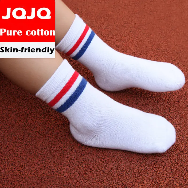 3 Pairs/lot Child Pure Cotton Socks For Boys Girl High Quality