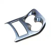 Chrome อะไหล่ภายในถ้วยน้ำตกแต่งฝาครอบ Fit สำหรับ Nissan Qashqai J11 2014 2015 2016 2017 2018 2019 อุปกรณ์เสริม trim