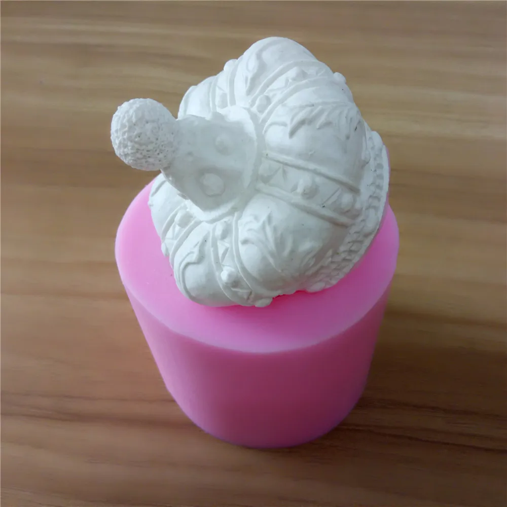 Силиконовая силиконовая форма для изготовления мыла в виде 3d короны ручная