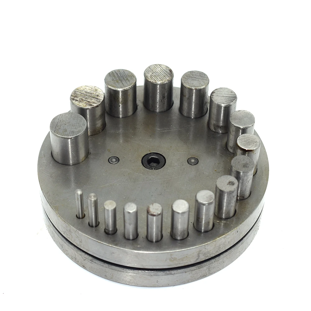 Metal Round Disc Cutter Cutting Hole Circle Punch Puncher 17 Diein