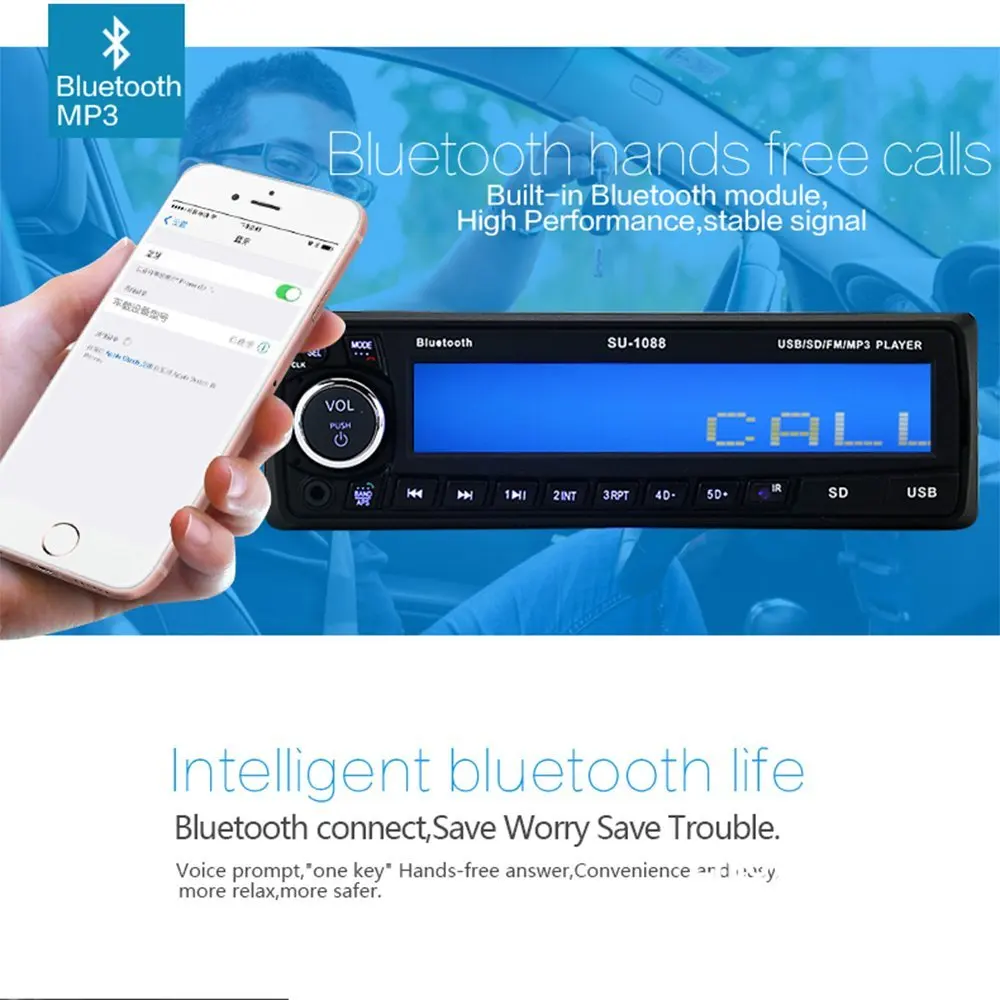 DIN Spencers estéreo remoto United States V 12 USD AUX AGETUNR descuento MP3 Radio Coche Bluetooth1 Dash/USB/SD/coche electrónica de EN Control Precio gran a con LCD Dollar FM Audio reproductor Limo receptor 4 DIN Spencers estéreo remoto 4