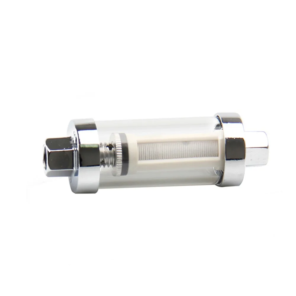 PRECISION AUTO LABS 1/4" 3/8" 5/16" Universal Clear View Inline Fuel Filter Chrome Plated Hose Barb 9706-in Fuel Filters from Automobiles & Motorcycles on ...
