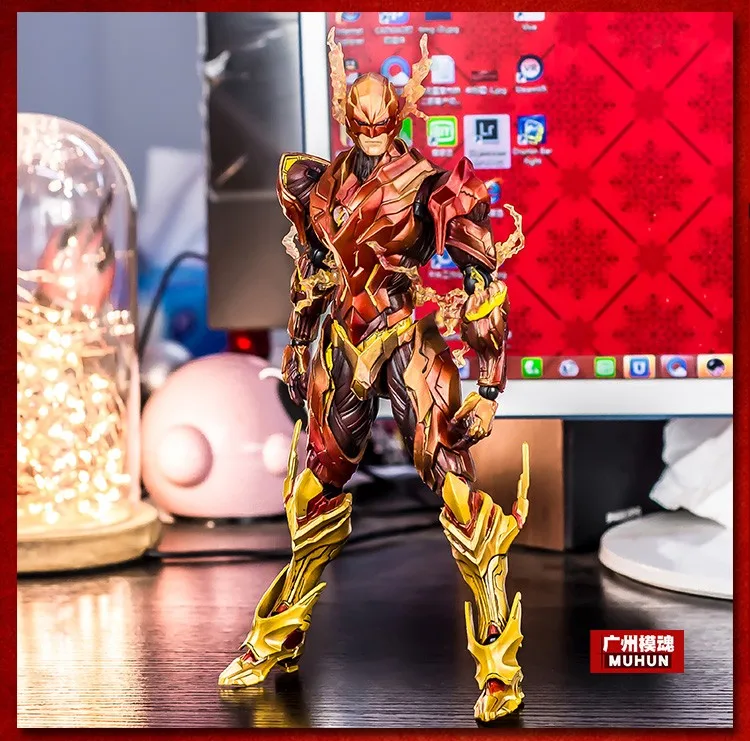 Hot DC Comics Supergirl PA Play Arts Kai Super Girl Action Figure Toy Doll Model