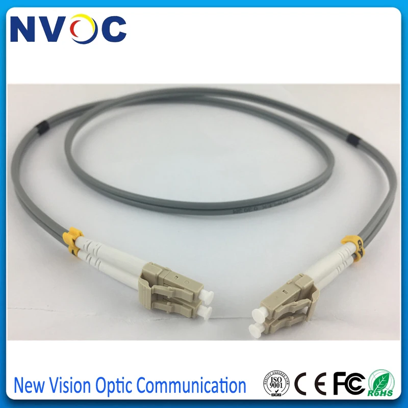 5 шт./лот LC/UPC мм DX (0 6 плотное буферное волокно) 1 м 3 0 ПВХ оболочка LC UPC дуплексный