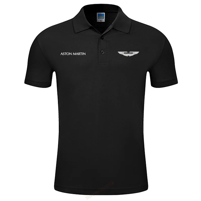 

Short Sleeves 2019 Summer Fashion Men Brand Aston Martin Polo Shirt Men New Men's Polo Shirt