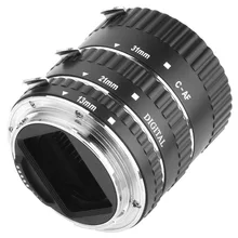 Metal Auto Focus AF Macro Extension Tube Ring adapter for CANON EOS EF-S Lens