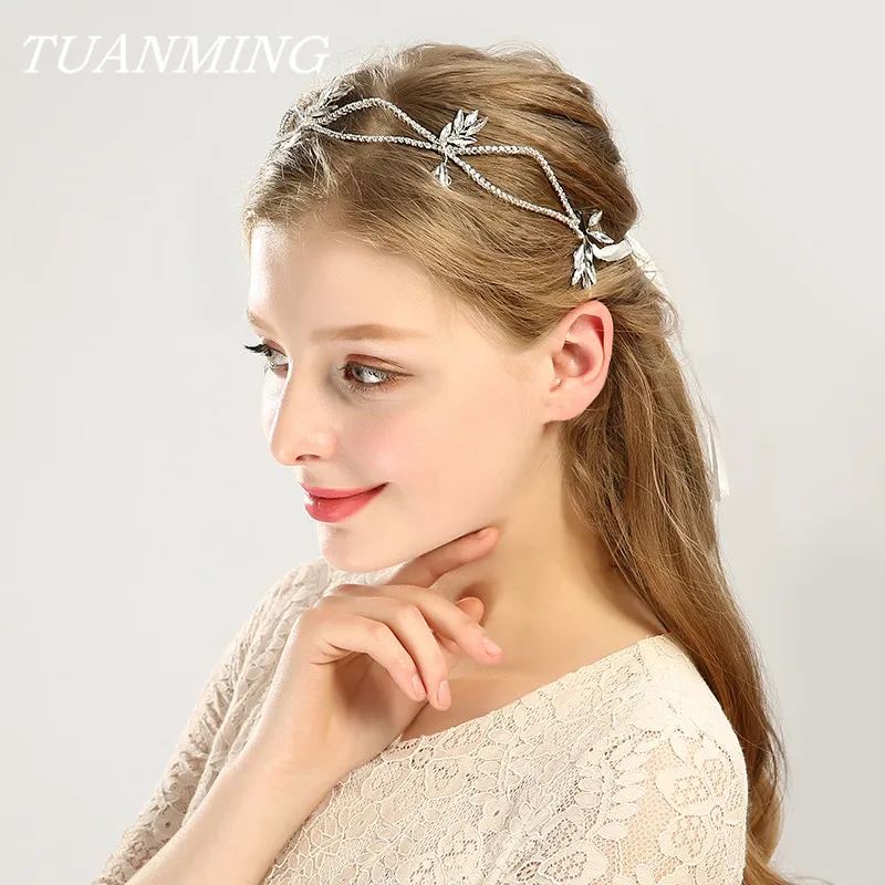 

Rhinestone Headband Bridal Hair Jewelry Crystal Headband Hair Wedding Accessories Bride Headdress