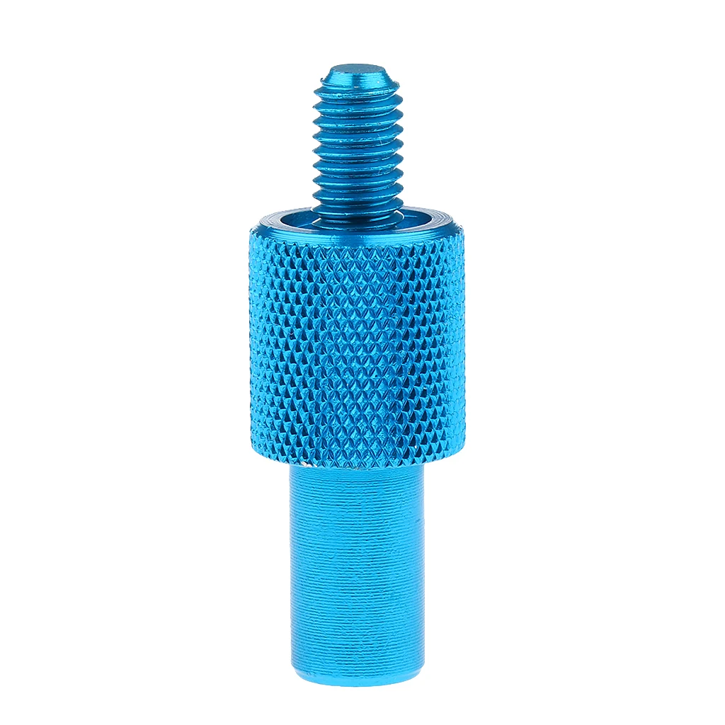 Aluminium Alloy 8mm Fishing Rod Pod Connector Net Head Adapter for Fishing Landing Net Part