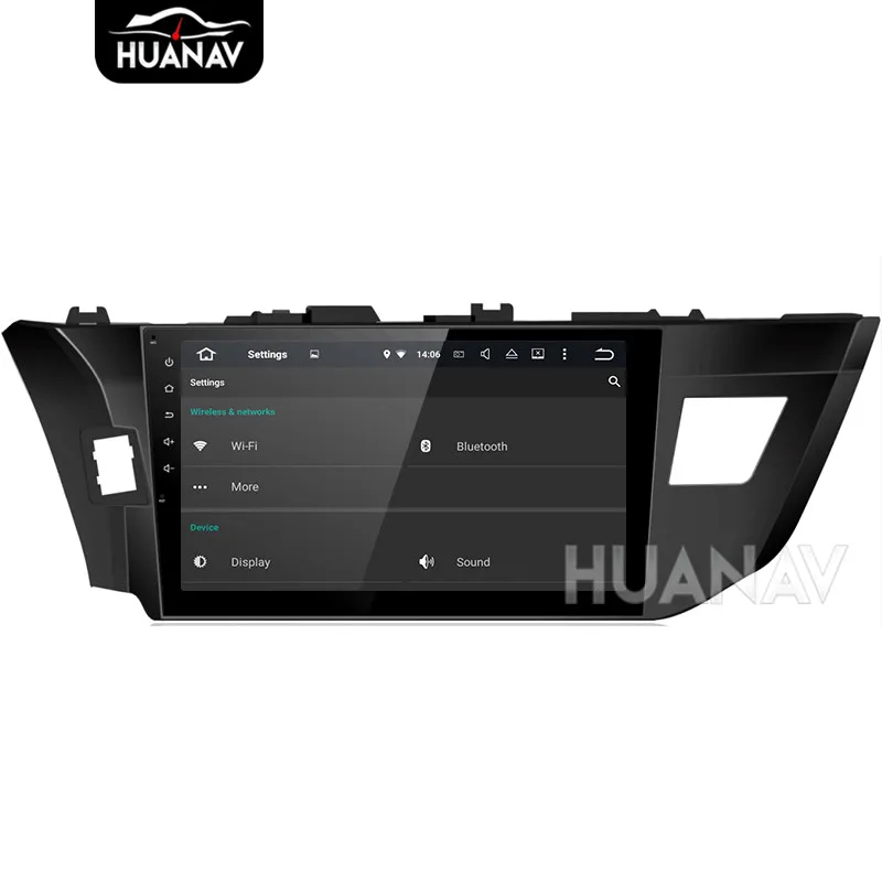 Top Android8.0 4GB+32GB/Android7.1 2GB+16GB Car DVD player GPS navigation for Toyota Corolla 2014 2015 2016 GPS NAV auto Head Unit 6