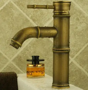 

Hot sale single handle basin faucets bathrom deck mounted sink taps mixer antique brass washbasin tap faucet accessories