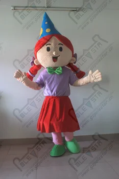 

birthday party girl mascot costumes happy little girl costumes