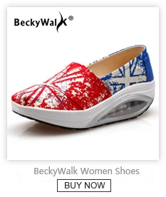 BeckyWalk/Новое поступление года; женская обувь на плоской подошве с модным принтом; сезон весна; женская повседневная обувь; кроссовки на платформе; женские лоферы; WSH2935