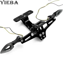 CNC Мотоцикл Регулируемый держатель номерного знака крепление хвост задний кронштейн для BMW K1600 GT GTL R1200GS R1200R R1200RT R1200S