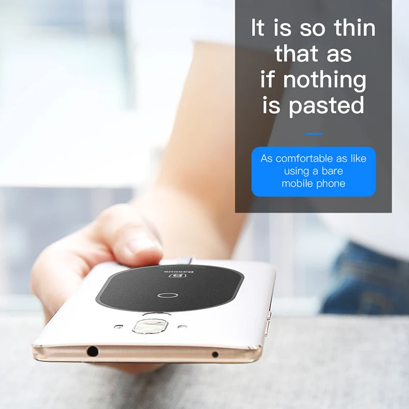 Baseus Qi Wireless Charger Receiver For iPhone 7 6 6s 5 Micro USB Type C Wireless Charging Connector For Samsung Xiaomi Huawei Baseus Qi Wireless Charger Receiver For iPhone 7 6 6s 5 Micro USB Type C Wireless Charging Connector For Samsung Xiaomi Huawei