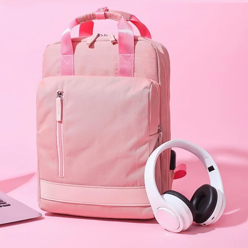 

Women External USB Charging Casual Backpack Canvas Backpack Male Mochila Escolar Girls Laptop School Bags Backpack for teens