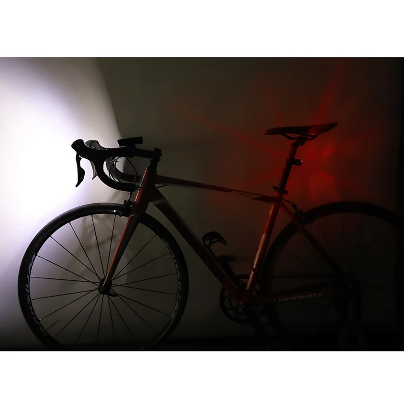 Discount WEST BIKING MTB Road Bike Light USB Rechargeable Bicycle Light Led Front Headlight & Tail Light Set Cycling Taillight Bike Lamp 5