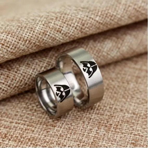 Fashion Movie Jewelry Star Wars Galactic Empire Jedi Coo Titanium Steel Chain Vintage Ring YLQ6384 | Украшения и аксессуары