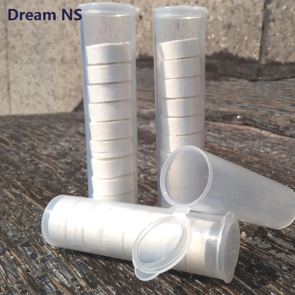 

Dream NS 100pcs Compressed Towel in Tube Convenient Outdoor Towel Travel Disposable Towel Pipe Compressed Towels Dropshipping
