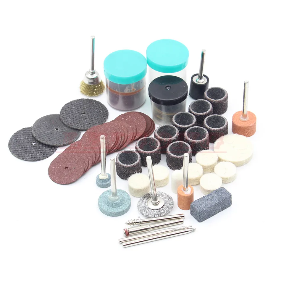 105pcs Rotary Tool Accessories Power Tool Abrasive Tools Kit Dremel