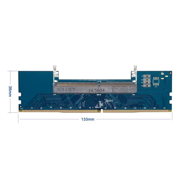  Professional Laptop DDR4 SO-DIMM To Desktop DIMM Memory RAM Connector Adapter Desktop PC Memory Car