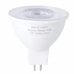 Светодиодный 220 V Прожектор GU10 светодиодный лампы MR16 пятно света 2835 GU5.3 светодиодный светильник 5 W 7 W для Гостиная потолочный светильник