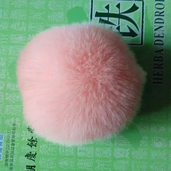 

New Faux fur Pompon 8cm With Band Pompom Jewelry Accessories Pendant Bag Chain Curtain Tassel For Caps Clothing Pompon 20 Color