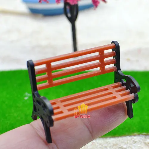 20pcs Lot New Arrival Kawaii Solid Park Bench Mix Size Resin