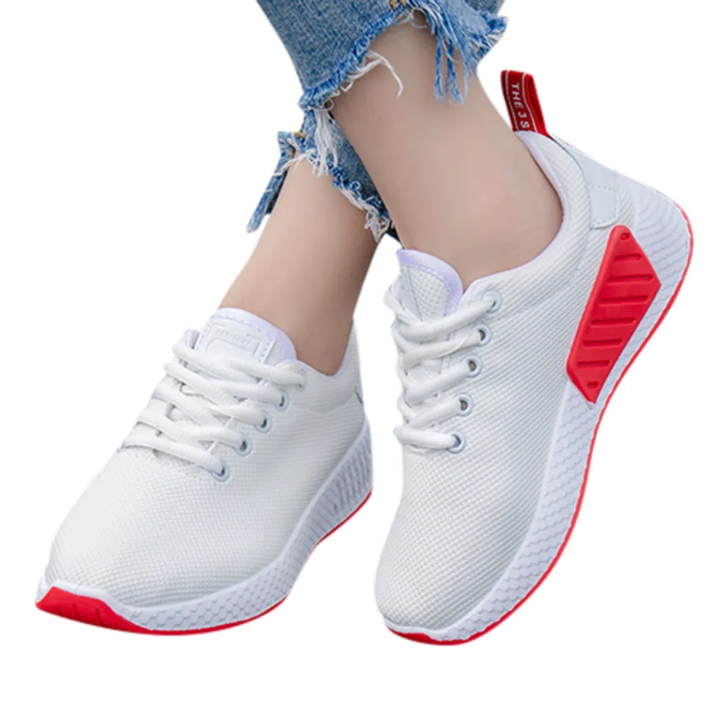 

SAGACE Sandals Woman Breathable Sports Sandals Solid Color Lace-Up Net Surface Low-heeled Fashion Sandals Women Summer Shoes