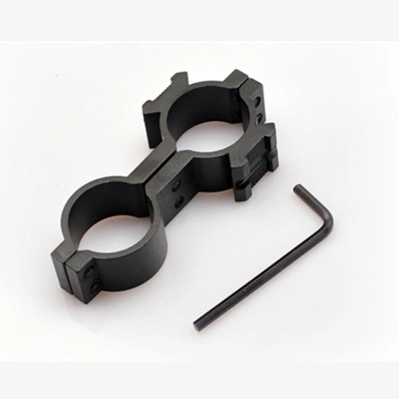 Military Gun Rifle Shotgun Base Tactical Airsoft Flashlight Holder