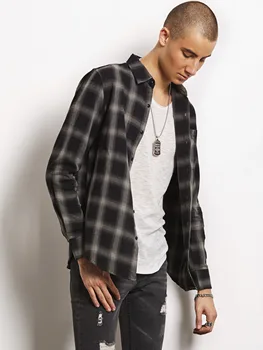 

2019 New Arrival Casual Business Men Dress Shirts Luxury Brand Long Sleeve Cotton Stylish High Quality Males Social Shirts