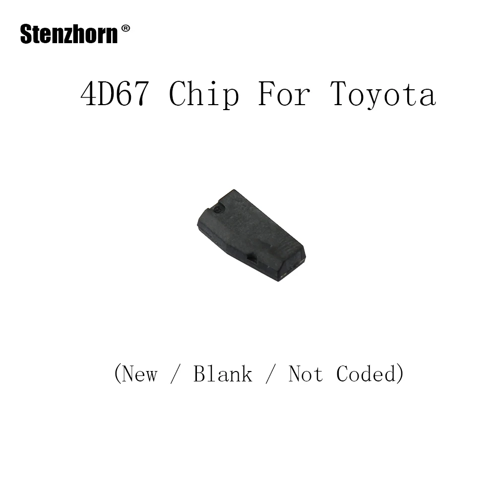

QWMEND Transponder Chip 4D67 For Toyota CAMERY COROLLA PREVIA REIZ CROWN RAV4 For Lexus P28 4D ID 67 Chip