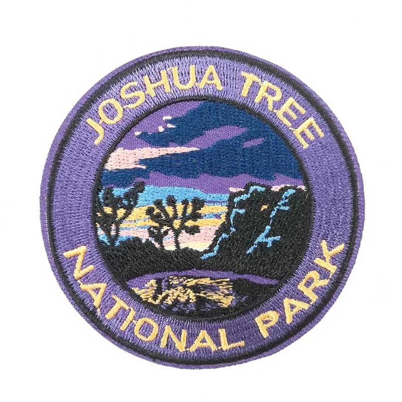 3 &quotJoshua Tree national park maine iron on Patch places дорожные сувениры эмблема переводная