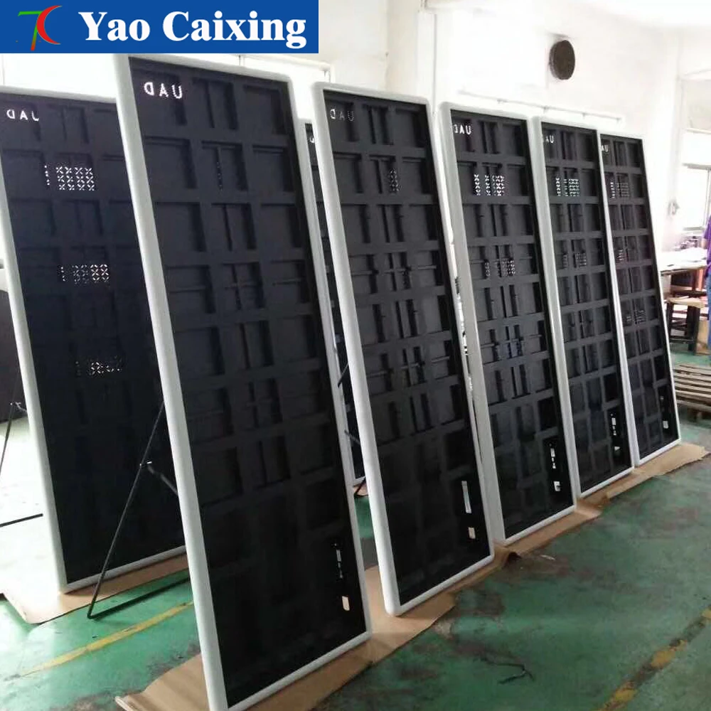

Full color advertising machine, propaganda column, ultra thin led poester display panel