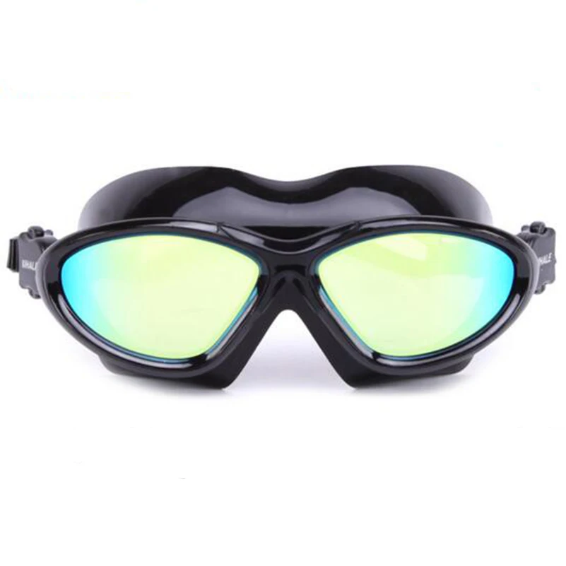 Профессиональные противотуманные плавательные очки, водонепроницаемые плавательные очки, регулируемая маска, силиконовые очки для мужчин и женщин