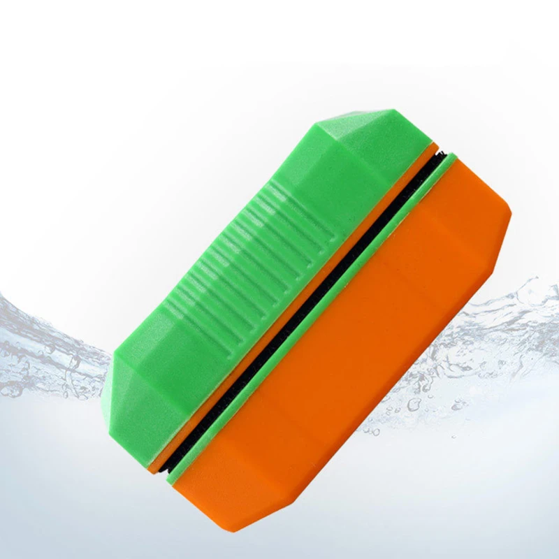 

Aquarium Floating Magnetic Brush Fish Tank Glass Window Algae Scraper Magnets Cleaner Brushes Cleaning Accessories Tools