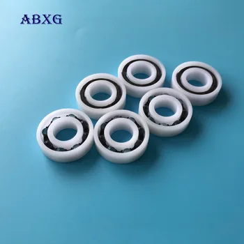 

Free shipping 10pcs 6300 POM plastic deep groove ball bearing 10x35x11mm with glass balls