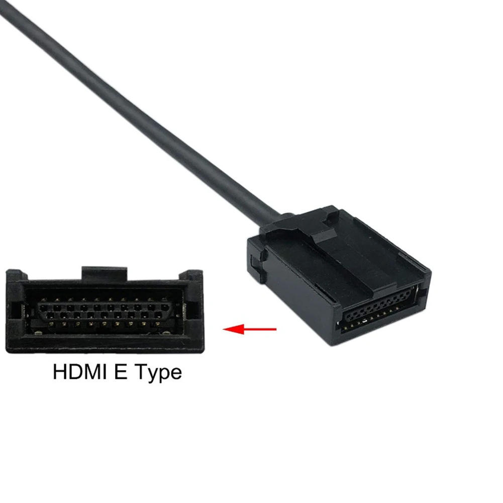 HDMI E Тип AM HDMI кабель HD видео кабель Тип E разъем micro-HDMI Женский для автомобиля цифрового ТВ HD монитор gps видео плеер