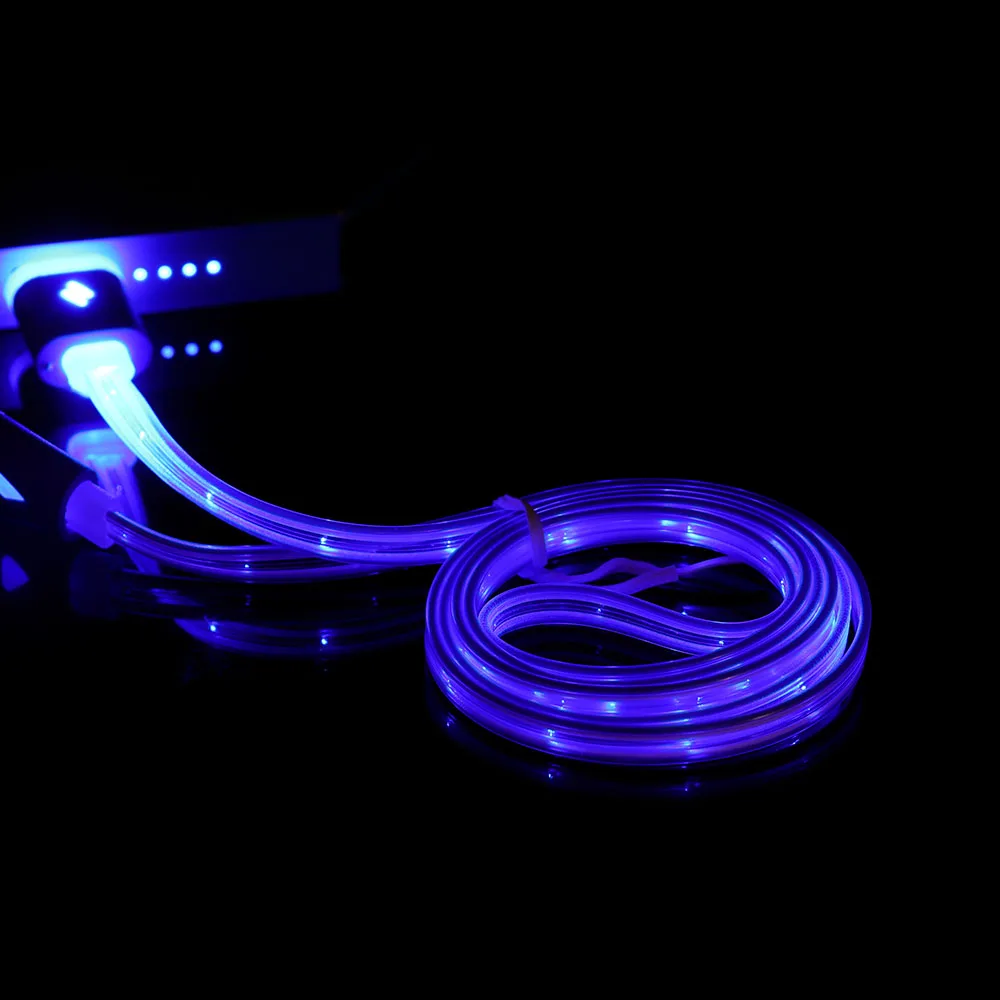 Светодиодный светильник Micro USB для зарядки и синхронизации данных 1 шт.|Кабели