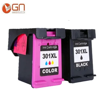 

GN 301XL Ink Cartridges Replacement for HP 301 XL (1 Black,1 Tri-colour),Compatible for HP Deskjet 1000 1050A 1510 2050 2540