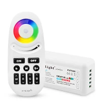 

Milight FUT028 DC12/24V 2.4G controller Wireless touch panel color RF RGBW led Controller for RGBW led strip