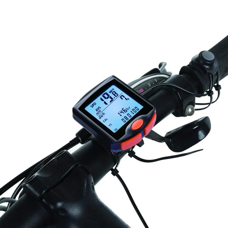 Bike Speed Meter Digital Bike Computer Multifunction Waterproof Sports Sensors Bicycle Computer Backlight Rainproof Speedometer