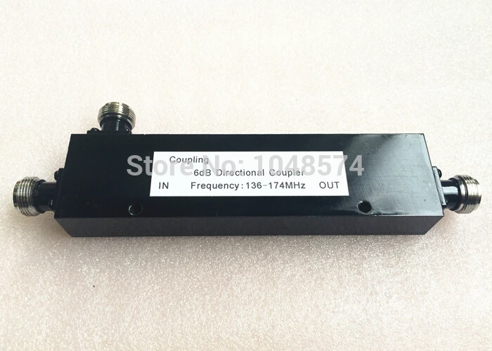 

Two Way Radio VHF 136-174MHz 6dB Directional Coupler 200W Indoor