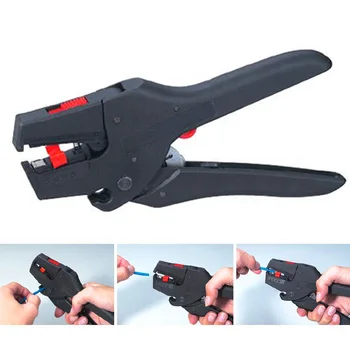 

New Self-Adjusting insulation Wire Stripper range 0.08-6mm2 Wire stripping Cutter Range 0.08-2.5mm Flat Nos