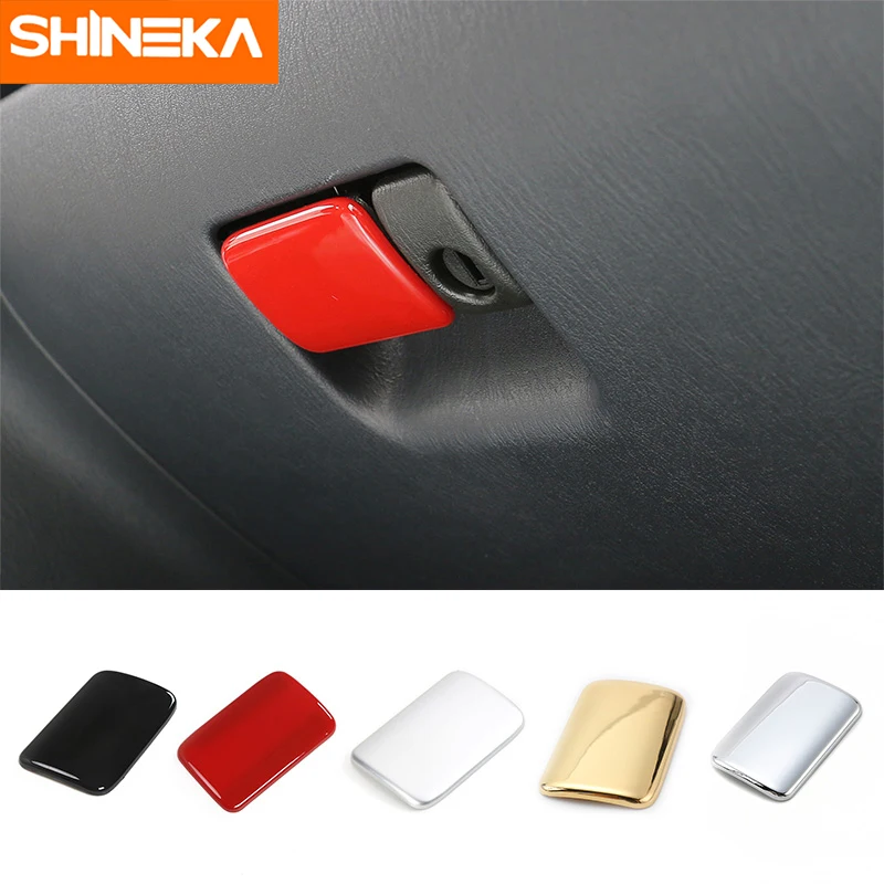 

SHINEKA ABS Car Interior Storage Glove Box Handle Decoration Cover Trim Stickers For Suzuki Jimny 2007-2016 Car Styling