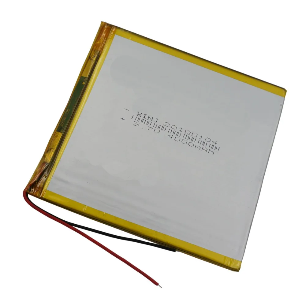 

XINJ 3.7V 4000mAh Lithium Polymer Rechargeable Battery Accumulator Li ion li-po 30100104 For E-book MID Portable DVD Tablet PC