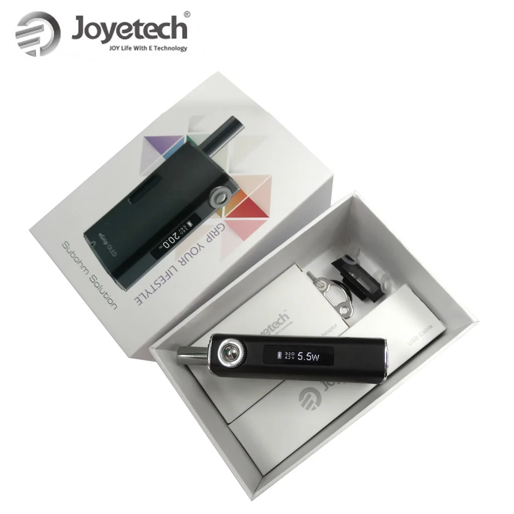 Joyetech eGrip OLED Vape комплект 1500 мАч VV/VW Mode Box MOD и 3 6 мл встроенный бак атомайзера VS 2 VT